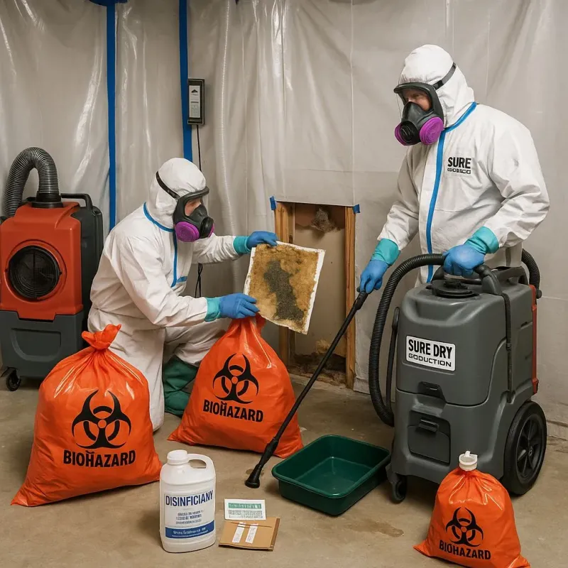 Contaminated Water Handling Protocols process in El Valle de Arroyo Seco, NM